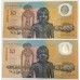AUSTRALIA 1988 . TEN 10 DOLLARS BANKNOTE . FRASER / JOHNSTON . CONSEC PAIR . LAST PREFIX AB33 AUSTRALIA 1988 . TEN 10 DOLLARS BANKNOTE . FRASER / JOHNSTON . CONSEC PAIR . LAST PREFIX AB33